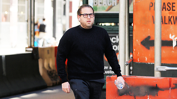 Jonah Hill Shows Off His Slimmed Down Appearance While Attending Bat Mitzvah With Sister Beanie Feldstein