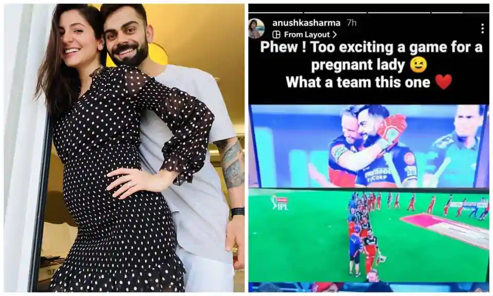 Anushka Sharma cheers as Virat Kohli-led RCB win against MI: ‘Too exciting a game for a pregnant lady’