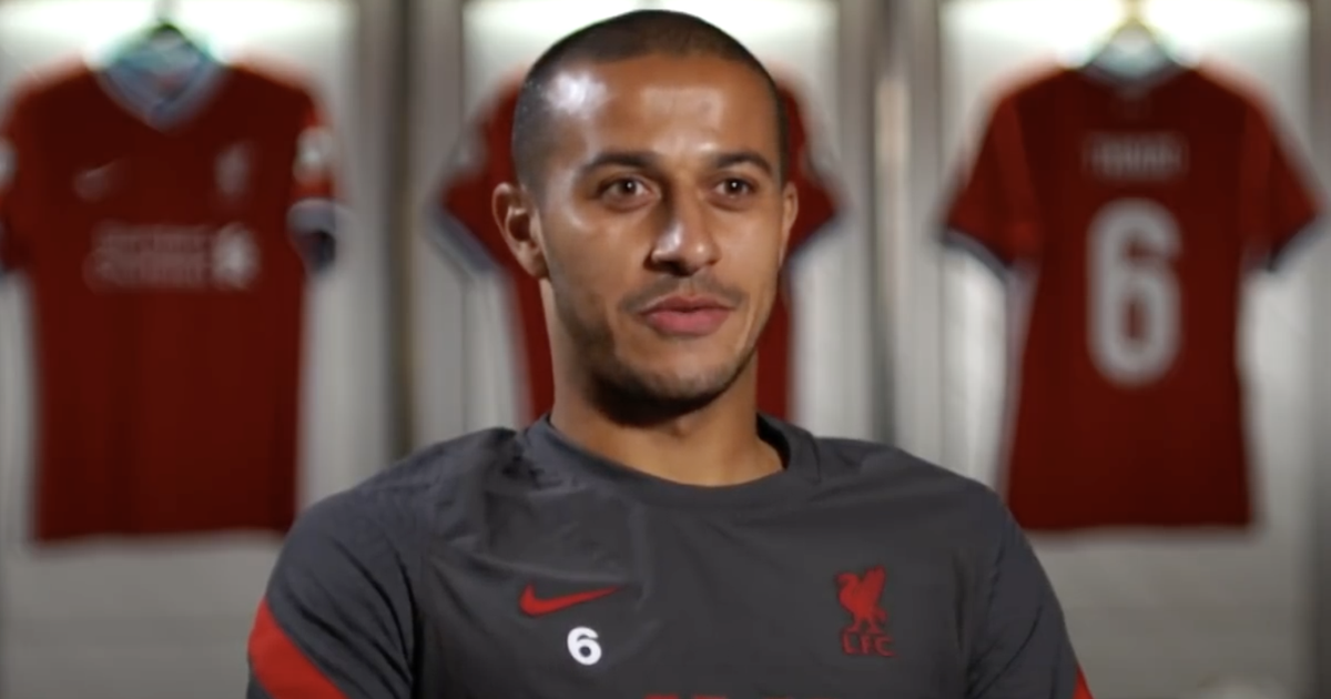 Thiago Alcantara sends message to Liverpool fans after positive Covid-19 test