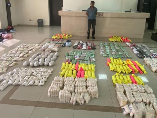 Abu Dhabi Police seize 573,000 narcotic captagon pills in gang bust