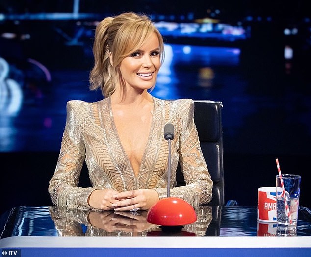 New job! Amanda Holden, 49, has been promoted to head judge for the Britain