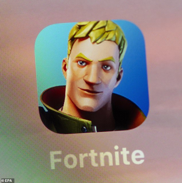 Pictured, the Fortnite icon seen on an Apple iPhone. Apple has sought a court order that would force Epic Games to disable its own payment system in