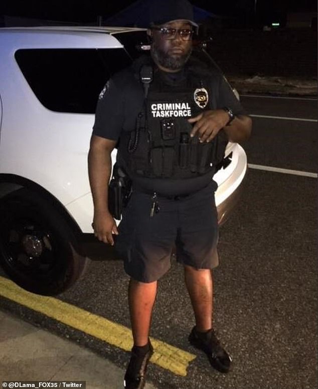 Florida security guard Omar Force, 40, has been charged with impersonating a police officer after stopping a real Orlando cop in late March