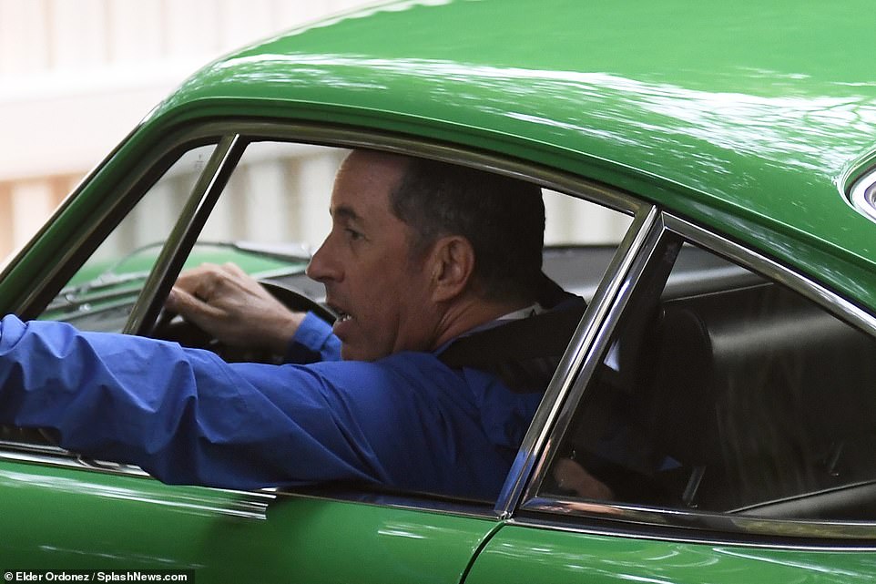Jerry Seinfeld is spotted in the Hamptons a week after vowing never to