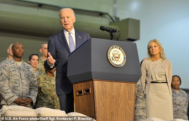 Joe Biden calls service members ‘stupid bastards’ during a 2016 joke