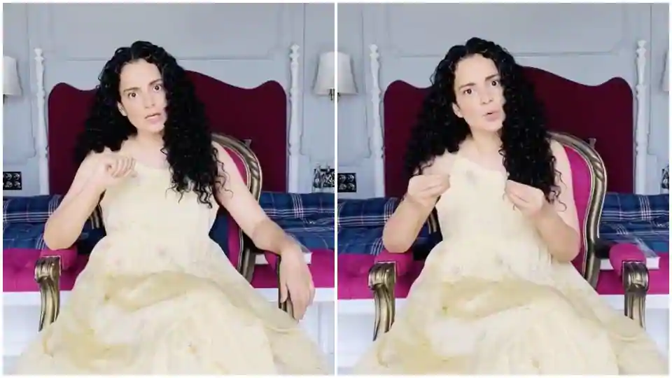 Kangana Ranaut shared a video from her Manali home.