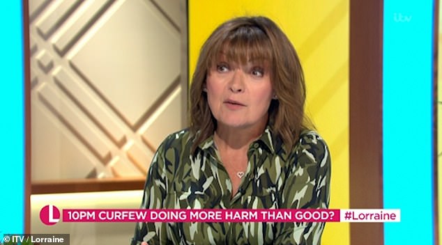 Lorraine Kelly FUMES at anti-lockdown protesters in wake of Kate Garraway’s husband’s COVID battle