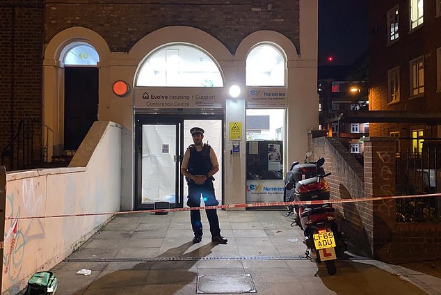A 20-year-old has been knifed to death in broad daylight as London