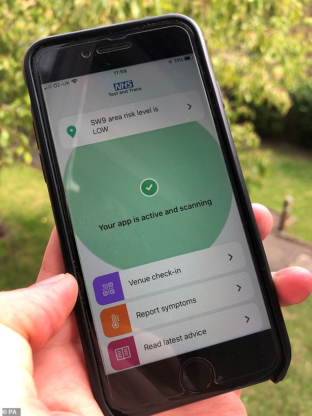 NHS Covid-19 app ‘bug’ refuses to let users enter negative test results