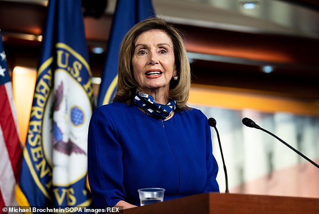 Nancy Pelosi gets a blowout at closed San Francisco hair salon and is ...