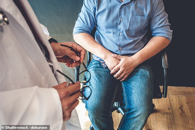 Urgent GP referrals for prostate cancer have plunged to their lowest level in ten years (stock image)