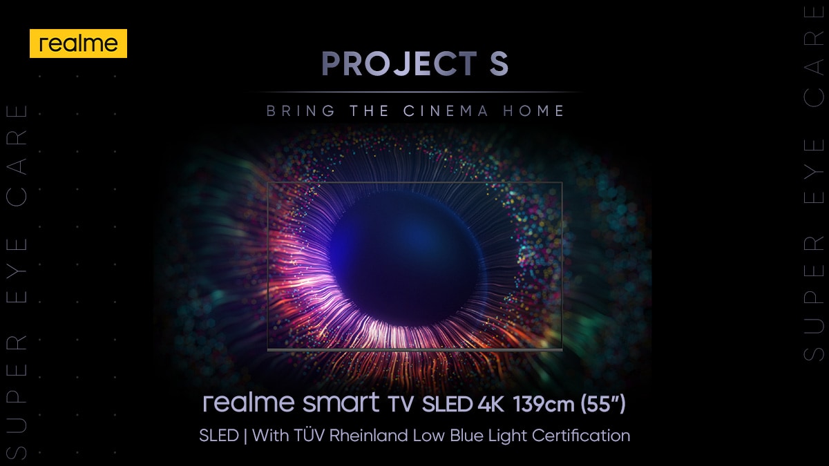 Realme Smart TV SLED 4K Price in India Tipped