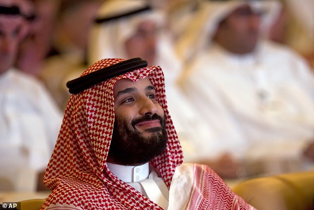 Saudia Arabia may have enough mineable uranium ore reserves to make nuclear fuel and weapons. Pictured: Crown Prince Mohammed bin Salman