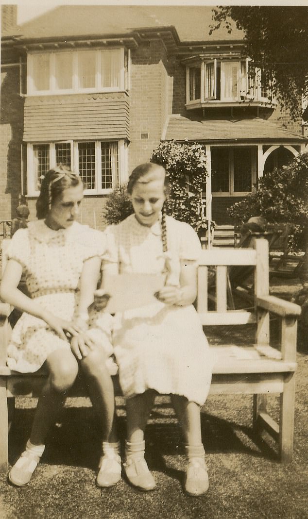 German-Jewish refugee sisters Irene and Helga Bejach were looked after by the Attenboroughs after leaving Nazi Germany on the Kindertransport in August 1939