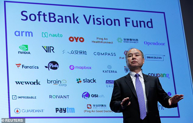 In August, SoftBank Chief Executive Masayoshi Son (above) announced a new investment management subsidiary that would park excess cash from asset sales in liquid stocks