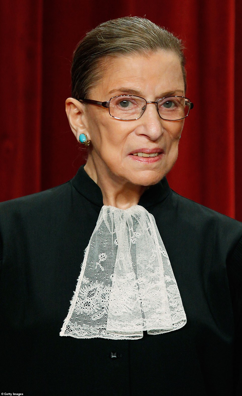 Justice Ruth Bader Ginsburg (pictured 2009) died aged 87 after a battle with metastatic pancreas cancer, the Supreme Court has announced