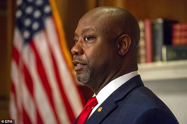 Republican Senator Tim Scott of South Carolina said President Trump should clarify his remarks on white supremacists made in the presidential debate