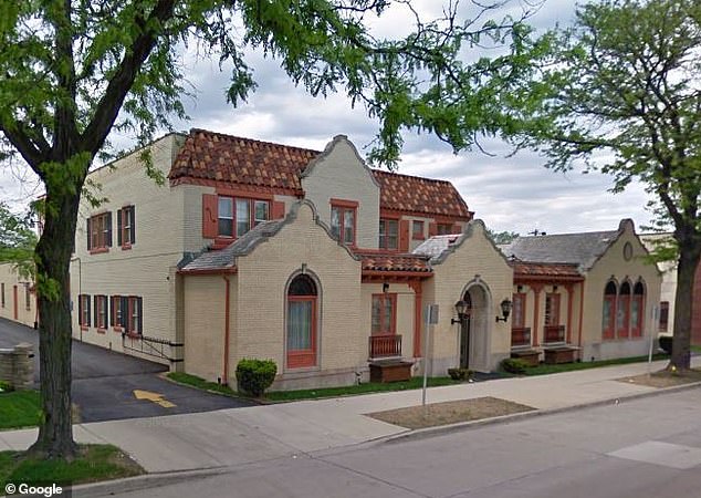 A view of the Serenity funeral home pictured above