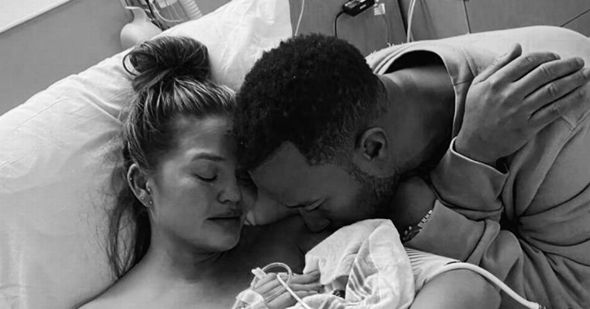 Chrissy Teigen documented loss of baby son in devastating photos to help others