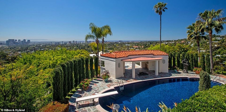 First owner: The home was built in the 1930s and first owned by Hollywood actor Charles Boyer, though it was ultimately picked up by Howard Hughes