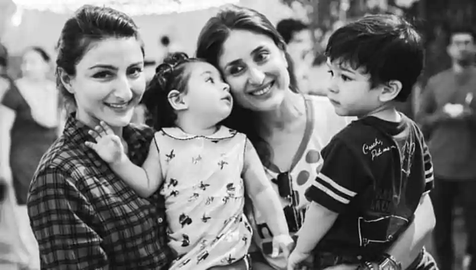 Kareena Kapoor drops sweetest photo with Soha Ali Khan on her birthday and you can’t take your eyes off Taimur and Inaaya