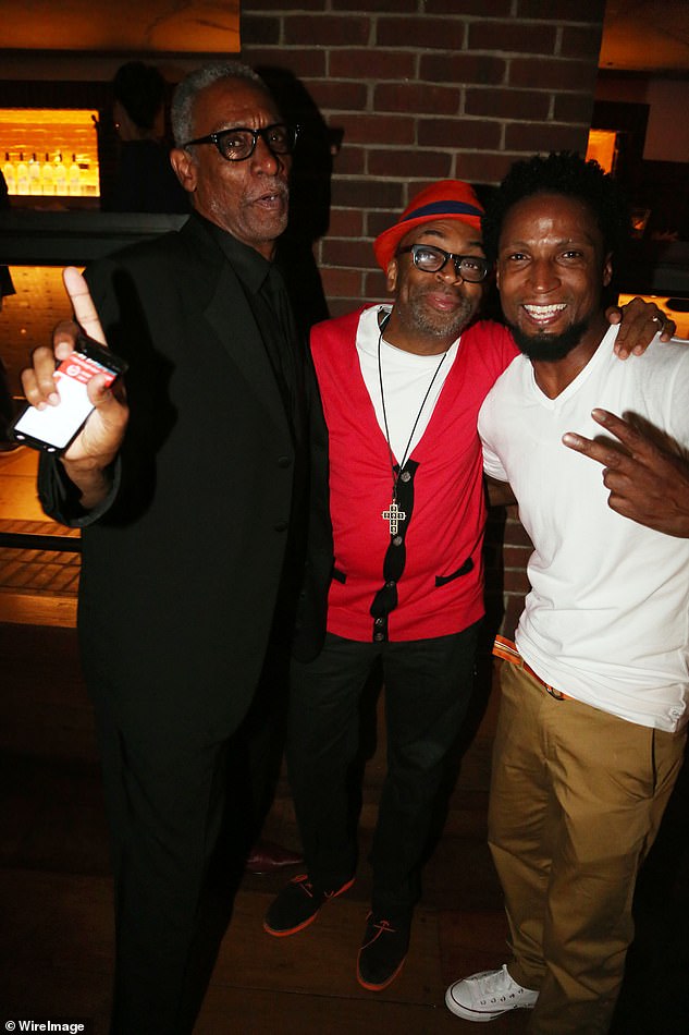Byrd had appeared in a number of films directed by Lee (pictured together with Elvis Nolasco in 2014), including Clockers, Get On The Bus, Bamboozled and Chi-Raq