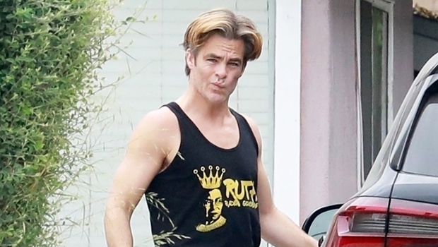 Chris Pine Shows Off His Biceps In Tank Top: Plus 21 More Celebs Showing Off Their Muscles