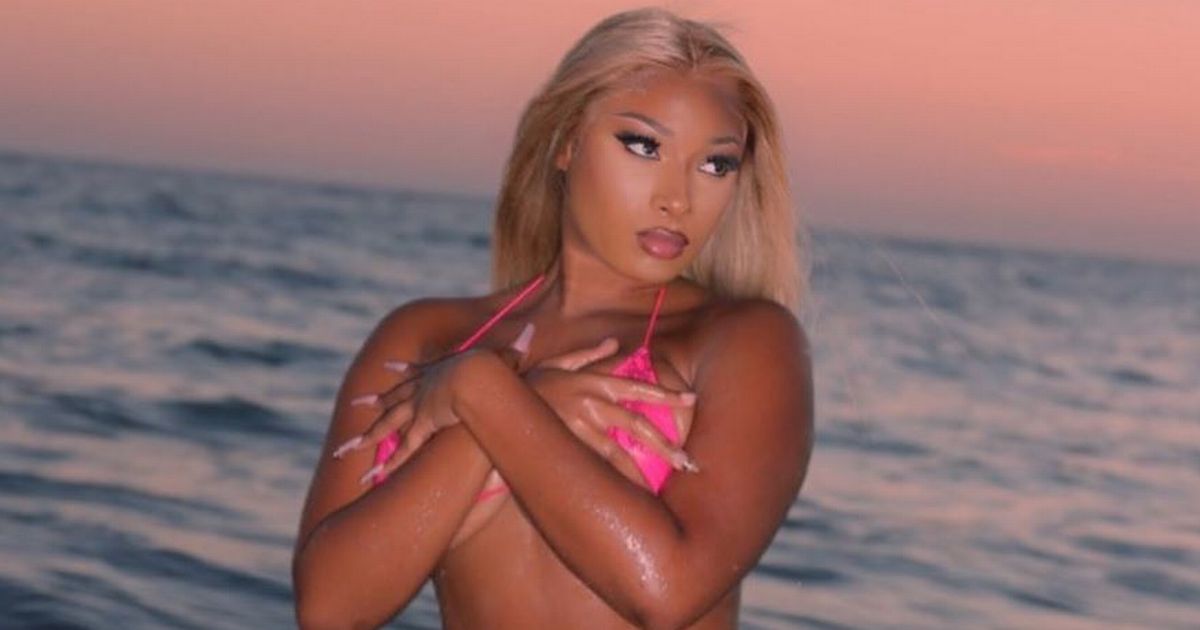 Megan Thee Stallion shows off curves in bikini after Tory Lanez shooting charge