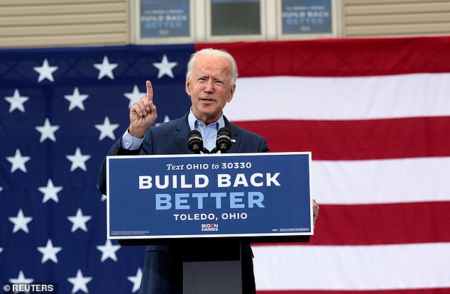 Joe Biden was campaigning in Toledo, Ohio on Monday when he made the slip
