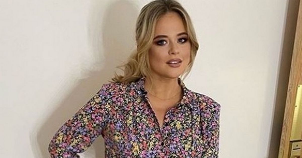 Emily Atack shows off never-ending legs as she debuts Celebrity Juice outfit