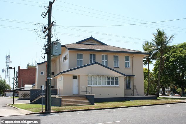 Ingham Court House in north Queensland, where Christopher Downing avoided a conviction for poisoning two of his neighbours' dogs (stock image)