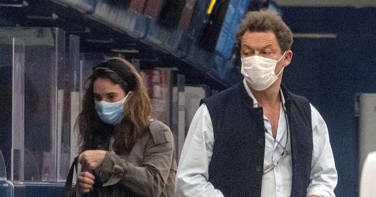 Dominic West and Lily James ‘seen kissing on flight to Rome’ before damning pics