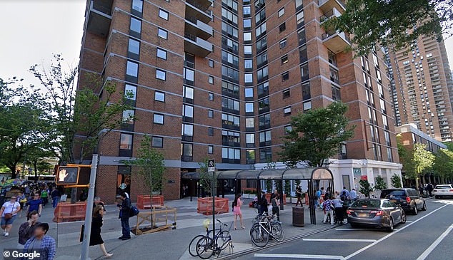 The boy had been doing homework on the terrace of the family's 20th-floor unit before the fall