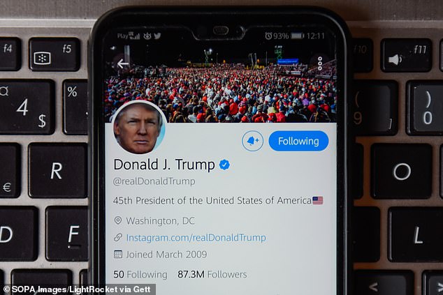 Twitter has said it has 'no evidence' that Donald Trump's account was hacked, after Gevers claimed he accessed the president's account using the password 'maga2020!' and shared a satirical Babylon Bee article
