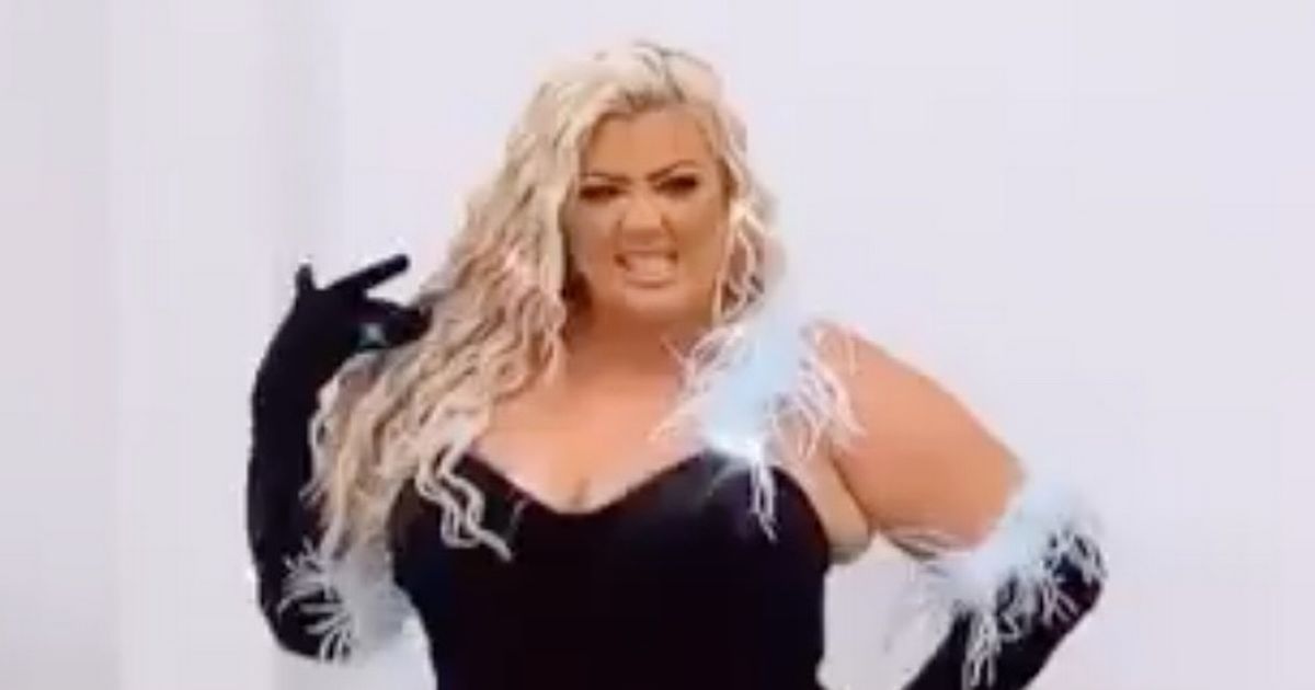 Gemma Collins turns heads with 3 stone weight loss in skimpy high-cut bodysuit