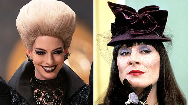 ‘The Witches’: See Anne Hathaway’s Scary Transformation Vs. Anjelica Huston’s In OG Film