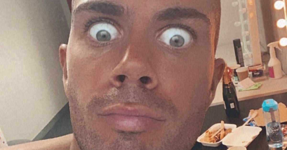 Strictly’s Max George jokes he’s been Tangoed as he shows off his spray tan