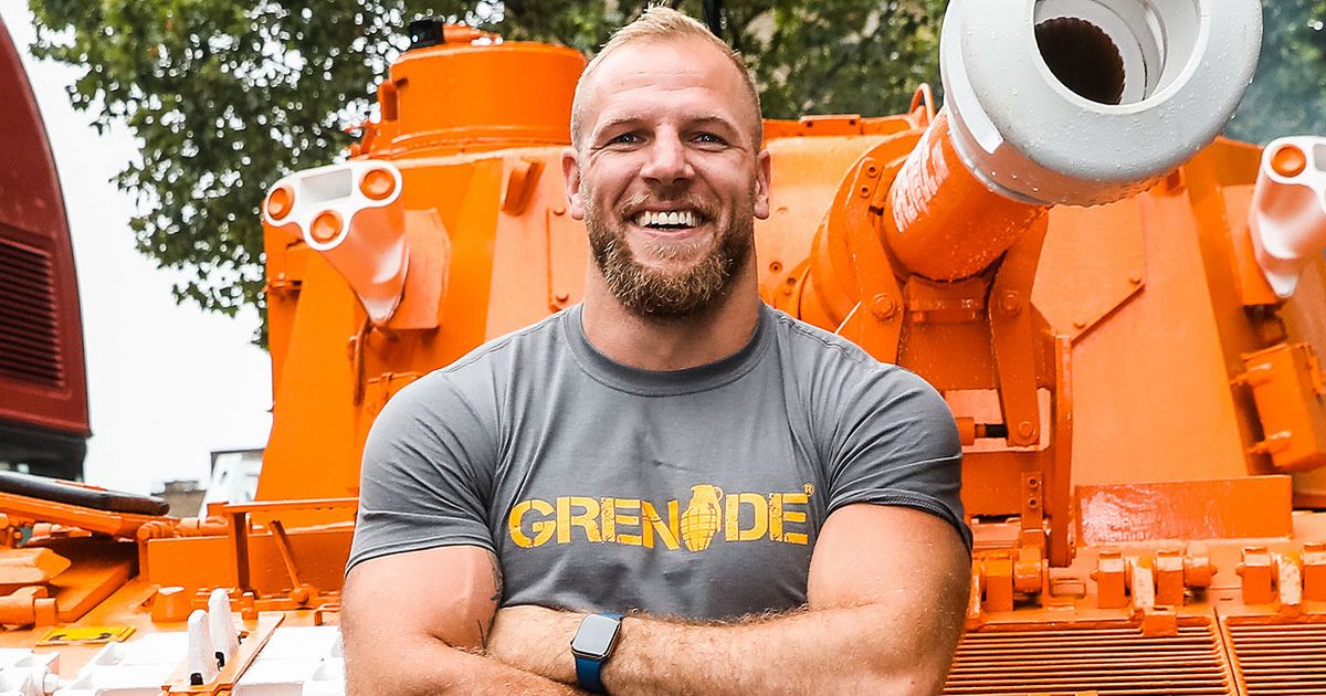 James Haskell’s personal training wife Chloe Madeley helped his lockdown fitness