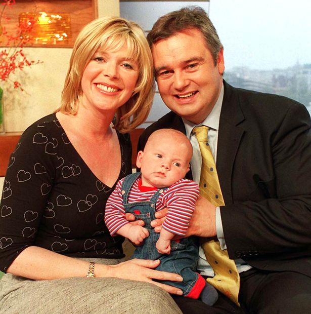 Ruth Langsford and Eamonn Holmes with their baby Jack