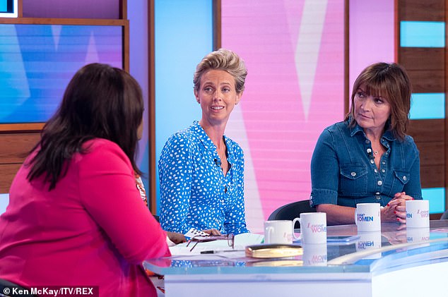 The campaign, which launched last summer to show women how to check themselves for signs of breast cancer, was also championed by Lorraine Kelly (pictured right), a friend of Helen's