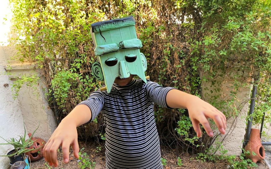 Make your own Frankenstein mask with recyclable materials | The NY Journal