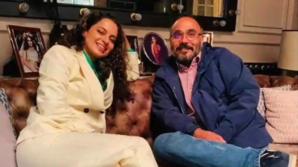 Kangana Ranaut’s prep for her film Tejas is all about discussing work over ‘delicious home-made food’, see pics with director, team