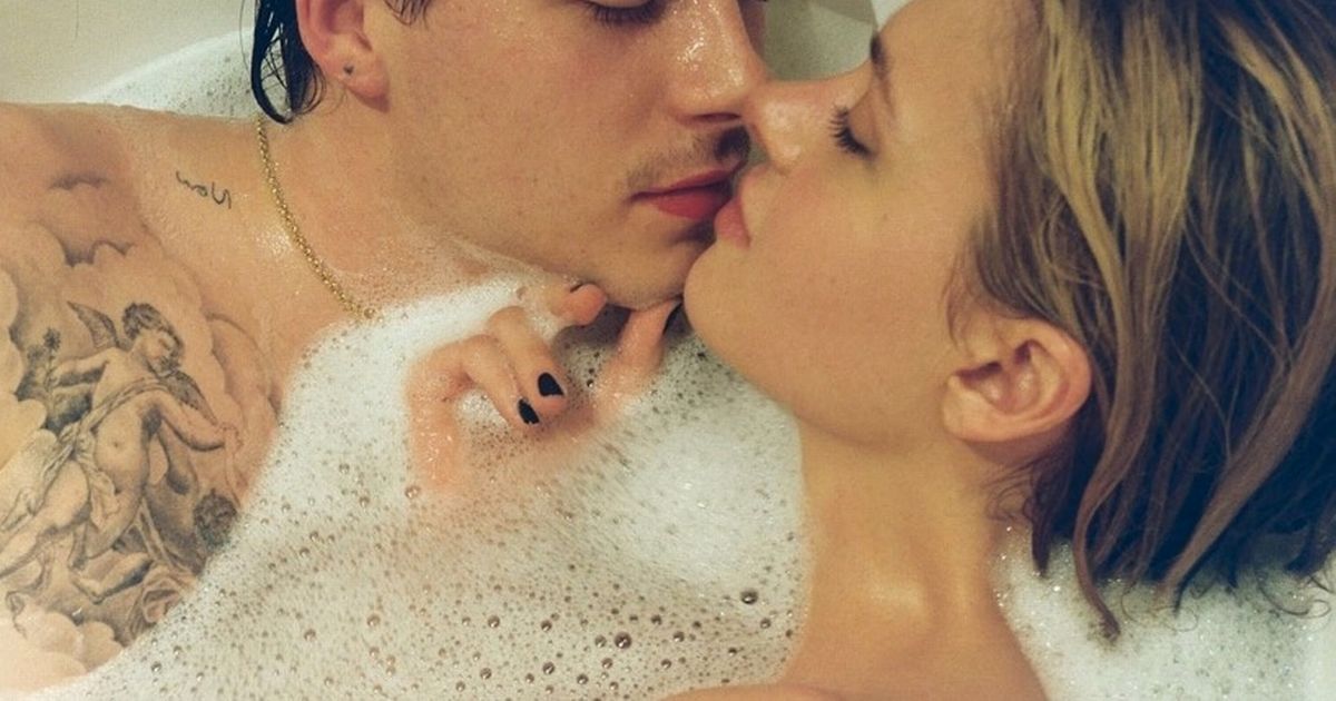 Brooklyn Beckham and Nicola Peltz toast first anniversary with sexy bath snaps
