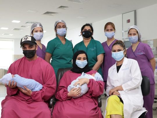 26-week-old premature twins born to Emirati couple in Dubai fight back to live amid COVID-19