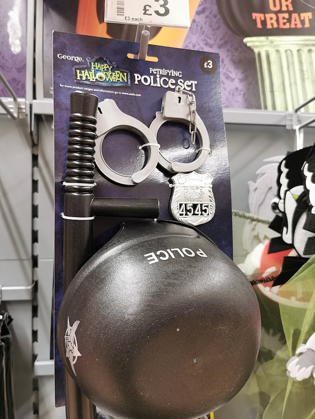 ASDA accused of demonising police by selling ‘Petrifying Police Set’ Halloween costume