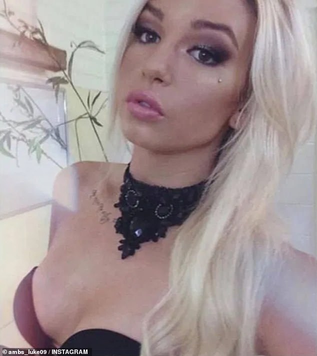 Amber Luke shares never-before-seen picture before spending 120k on body modifications and tattoos