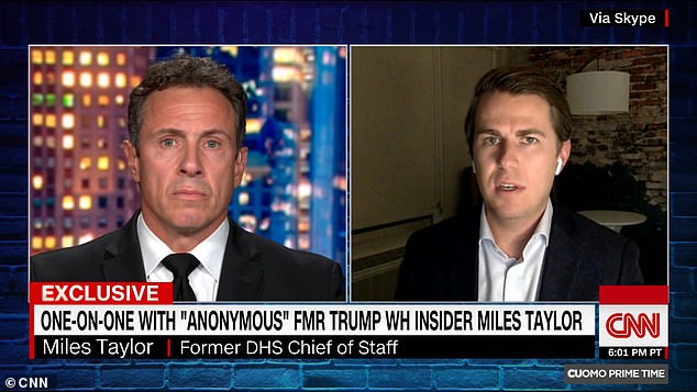 ‘Anonymous’ Miles Taylor says Trump wanted to ‘gas, electrify and shoot migrants at the border’