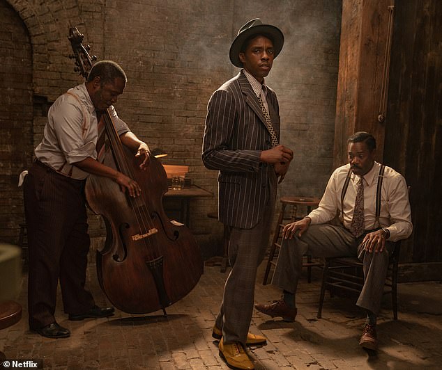 Chadwick Boseman pictured in final role as Netflix releases images from Ma Rainey’s Black Bottom