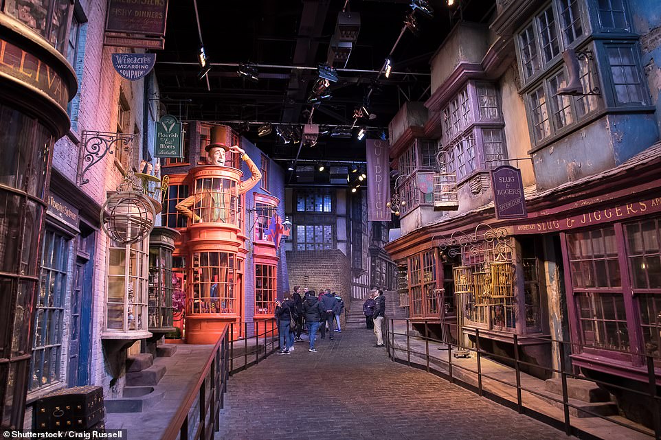 Diagon Alley Harry Potter film set to be covered in snow for first time at Warner Bros Tour London