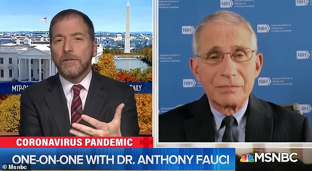 Dr. Fauci says the White House Coronavirus Task Force is only meeting once a week